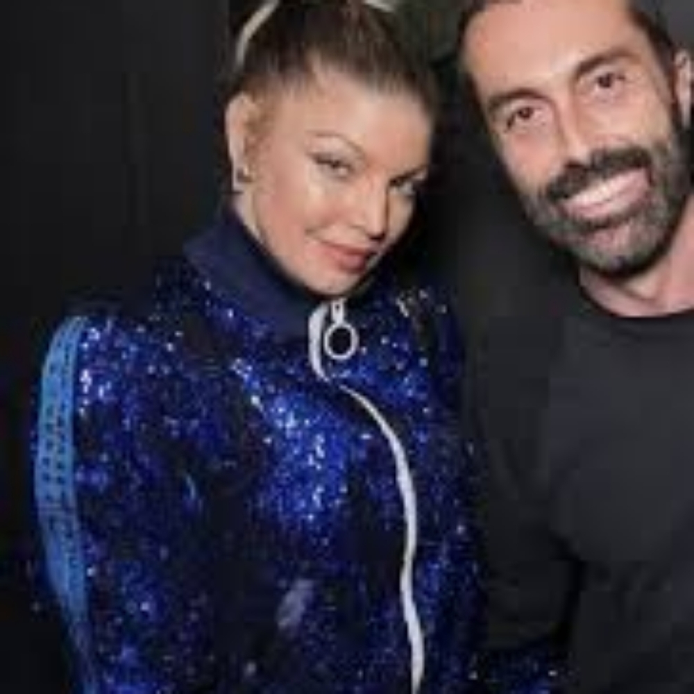 Off-White Blue Sequin Track Jacket - image 7